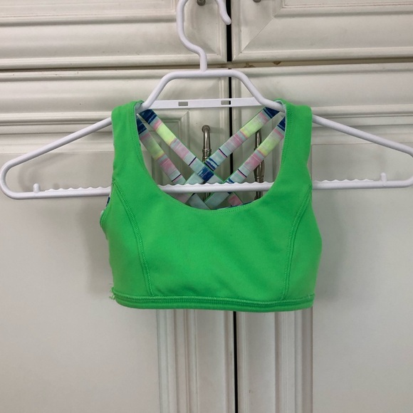 SIZE 6 - Reversible Ivivva by Lululemon bra - Picture 8 of 11